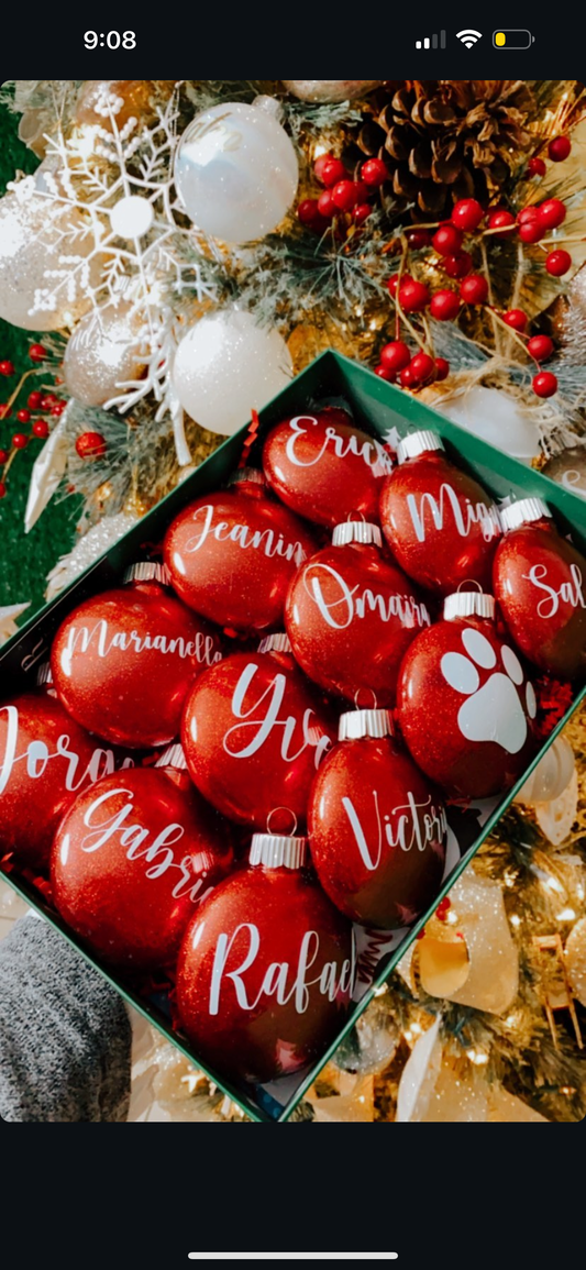 Customized Ornaments